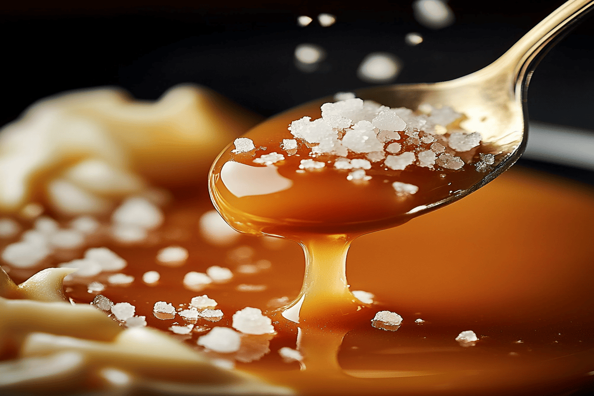 Can you add salt to store-bought caramel