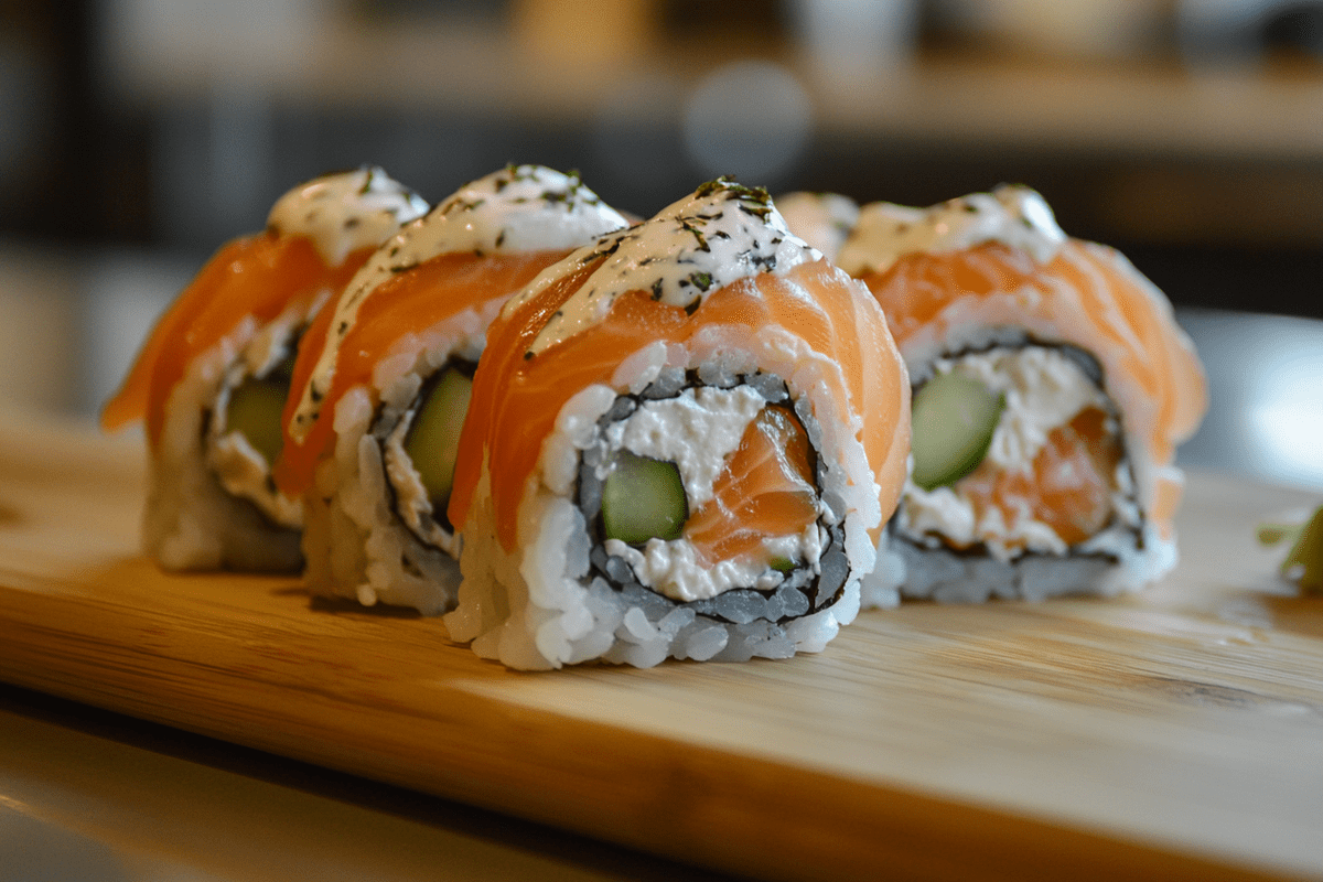 Difference between Philadelphia Roll and Alaska Roll