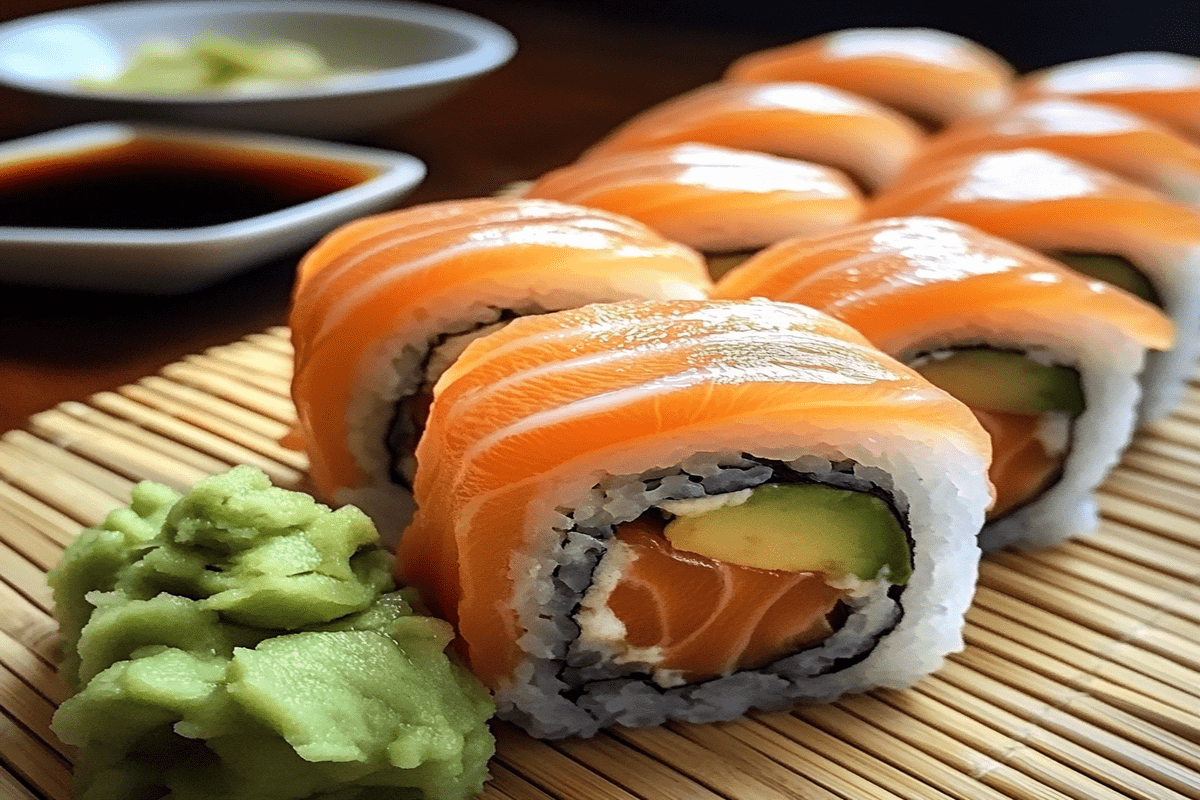 Is salmon and avocado sushi good for you