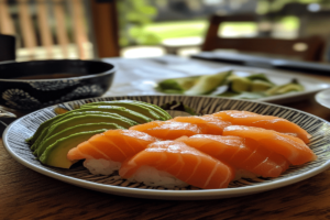 Is salmon and avocado sushi good for you