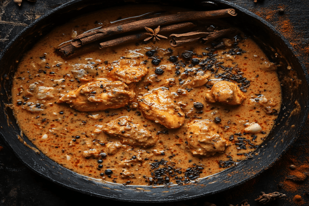 Difference Between Chicken Makhani and Korma