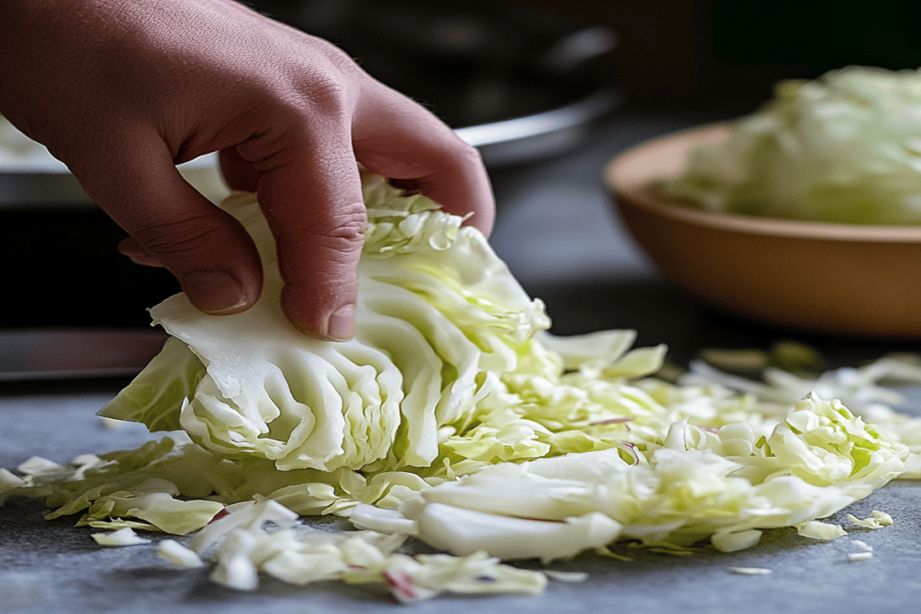 How to remove cabbage leaves for cabbage rolls