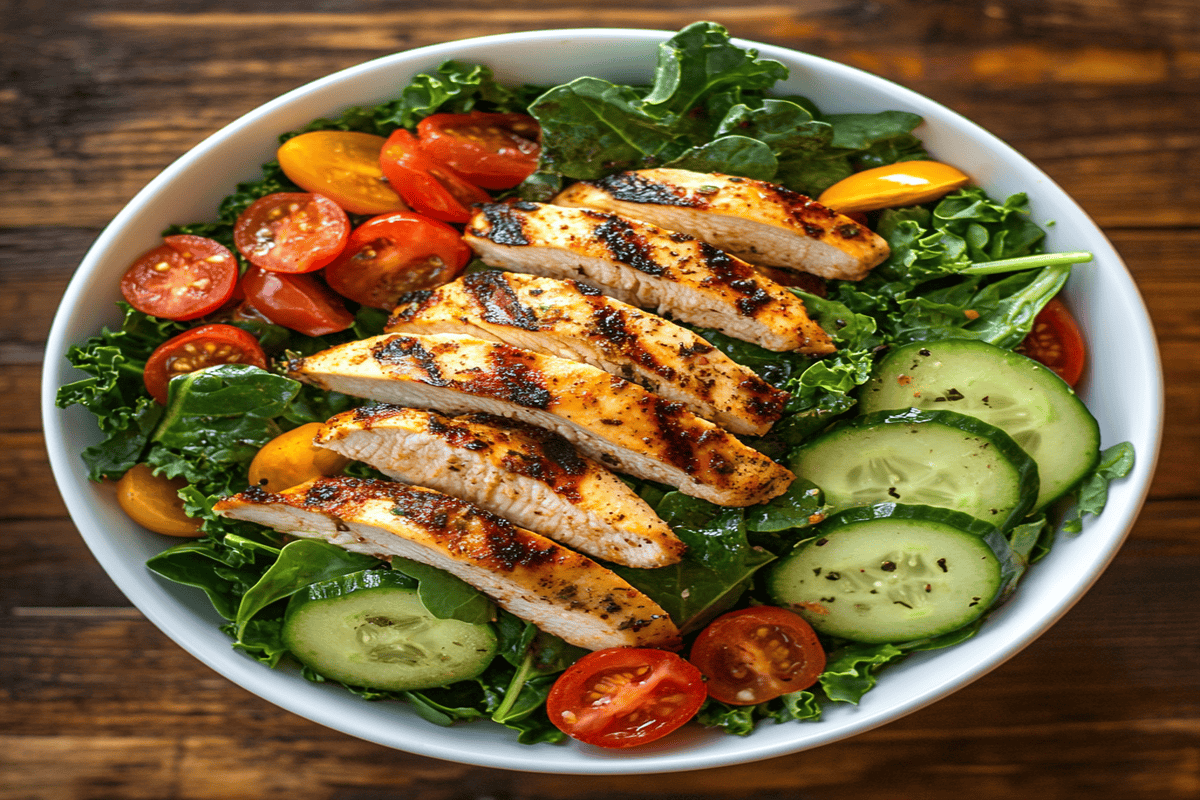 Grilled Chicken Salad Healthy