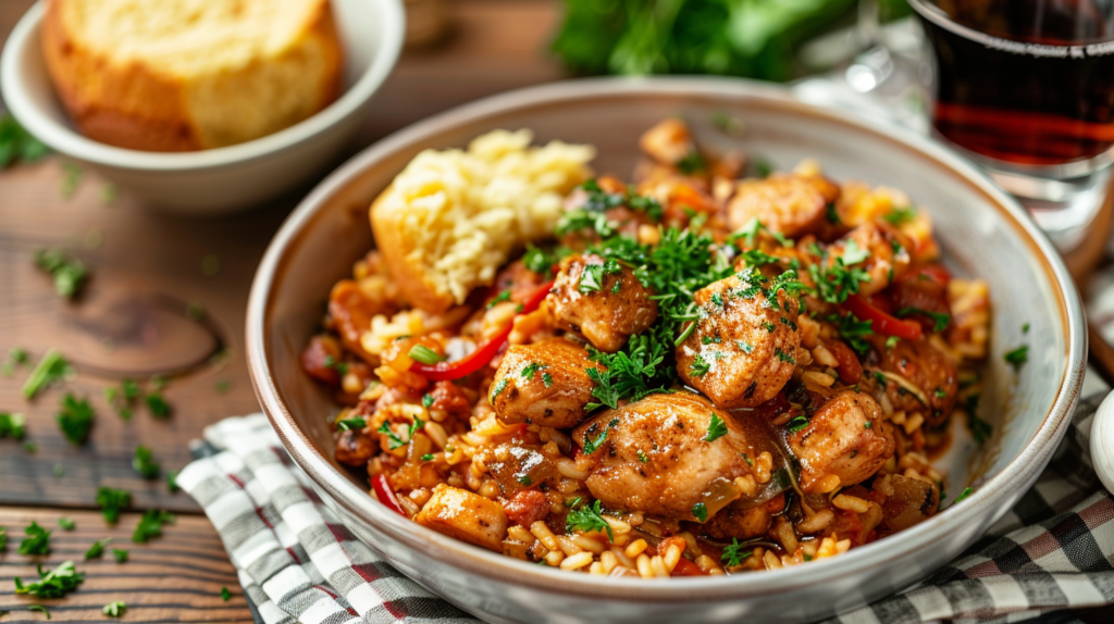 What to Serve with Chicken and Chorizo Jambalaya