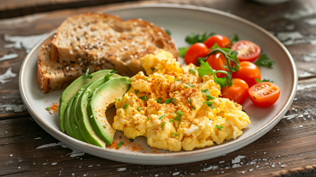 Calories in 1 scrambled egg